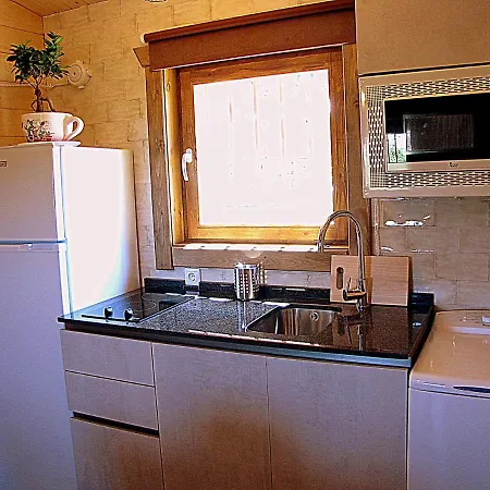 Del Incluye Acceso Piscina 2 Columnas 木屋